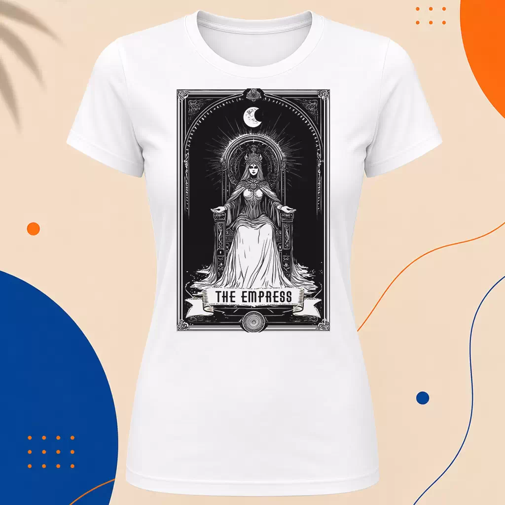 Dámské tričko - The Empress - Císařovna - Tarot - Velká Arkána